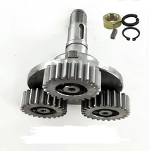 24Teeths Electric tricycle motor output shaft Reducer gear main shaft DC series motor reducer gear parts 24Teeths Electric tricycle motor output shaft Reducer gear main shaft DC series motor reducer gear parts