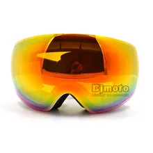 MG-018A Nueva CRG Marca Snowboard Gafas de Esquí Doble Capa Grande Spectacal Antivaho motocross esqui hombres mujeres Gafas de esquí