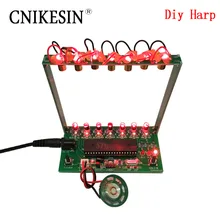 CNIKESIN DIY Kits 51 SCM Laser harp, electronic organ, piano The music box Electronic DIY Technology