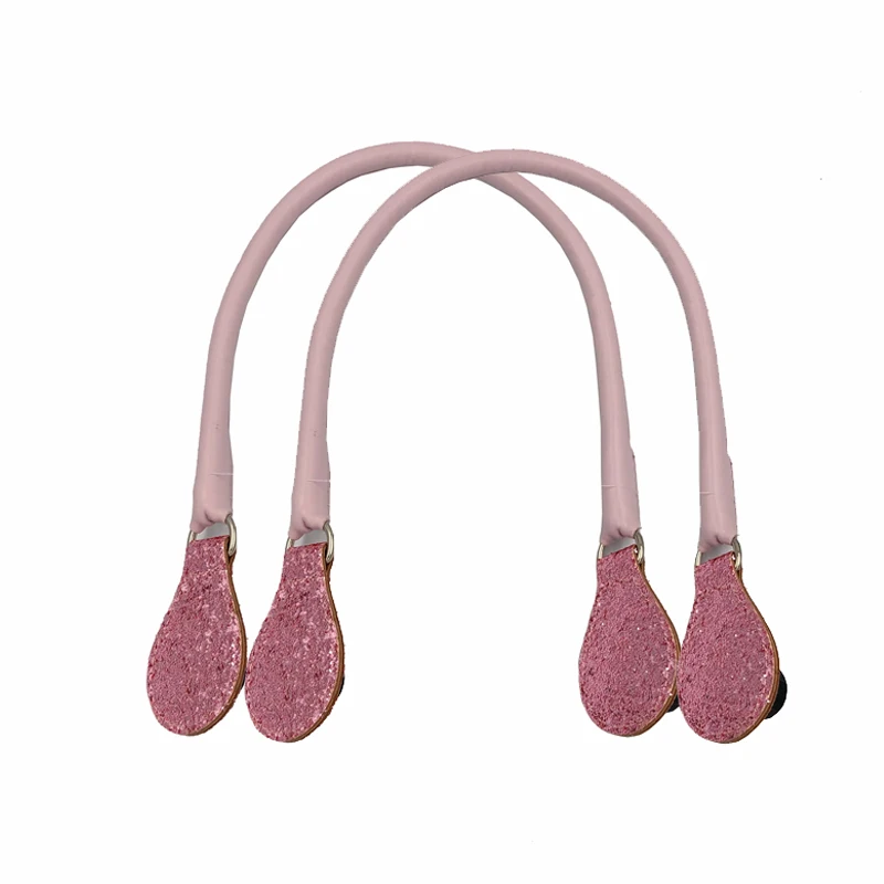 Long PU Round Belt Handle with D Buckle Drops Handle Drops for Classic Mini Obag Basket Bucket Chic O Bag Handbag accessories