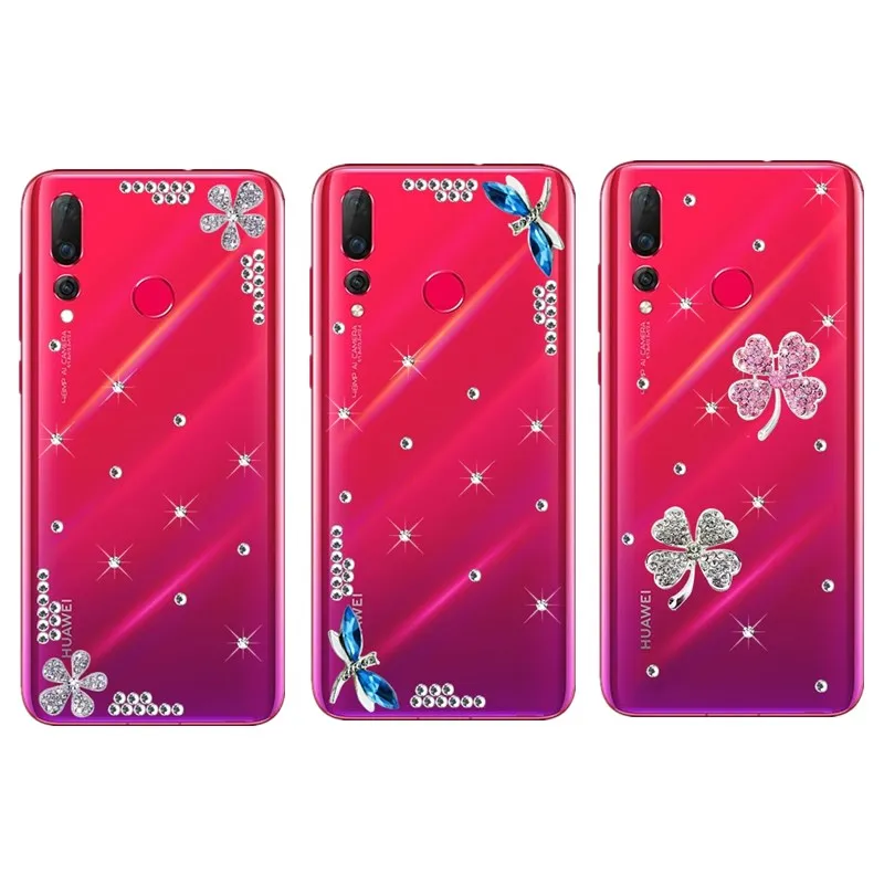 Чехол для мобильного телефона Huawei Nova 5i pro 4 3i 3 2 Bling honor 20 10 lite 9X 8S 8A 8C 8X со стразами |