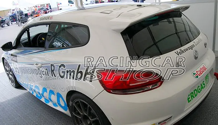 Неокрашенный VW Vortex стиль крыша багажника спойлер крыло для Volkswagen VW Scirocco 2009- V030F