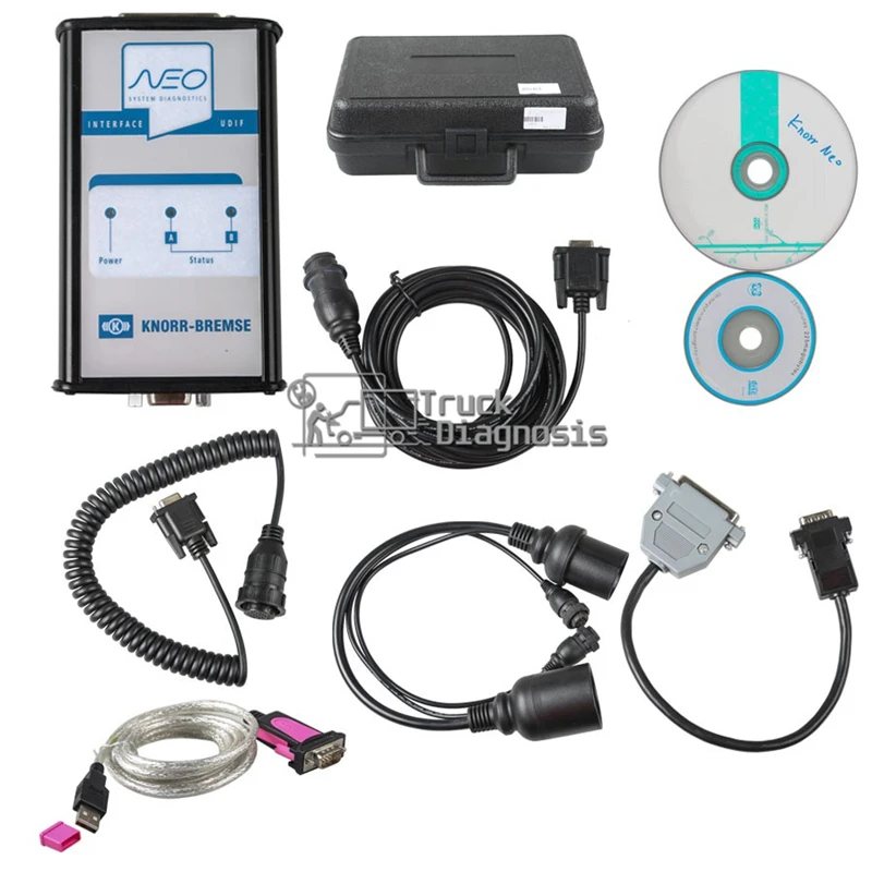 

multi-language KNORR-BREMSE diagnostic tool for Knorr trailers and semi-trailers brake system KNORR NEO UDIF Interface tool