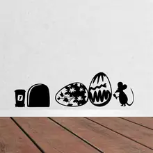 Rats Mouse Hole Happy font b Easter b font party font b decoration b font home