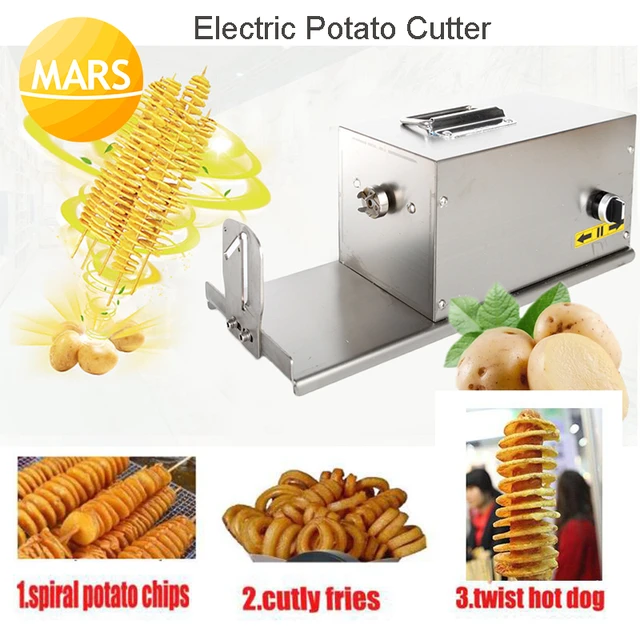 Potato Waffle Chips Cutting Machine