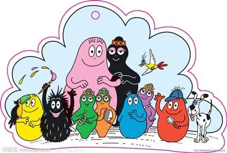 9 шт./лот плюшевые игрушки Barbapapa анимированные Классические игрушки