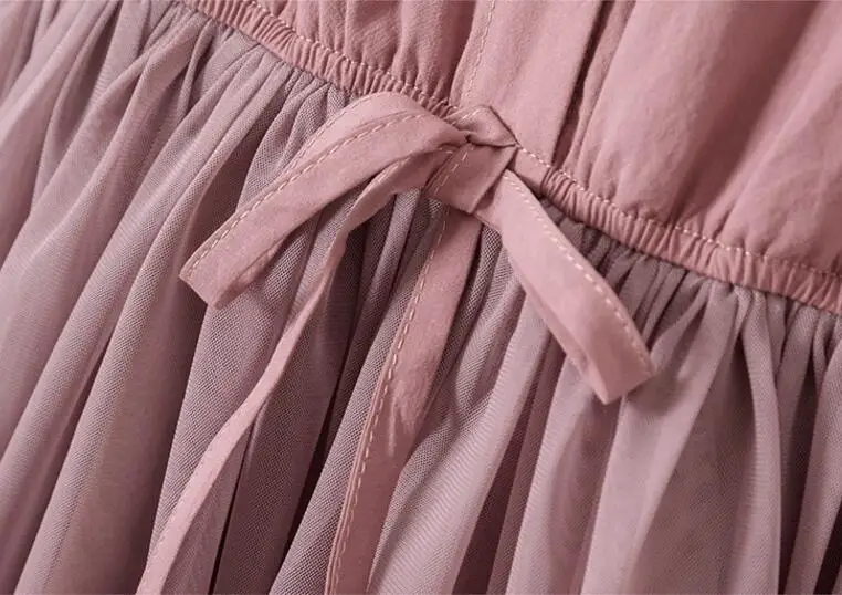 girl cotton tulle dresses summer kids sleeveless dress sweet children dress fashion girls princess clothing