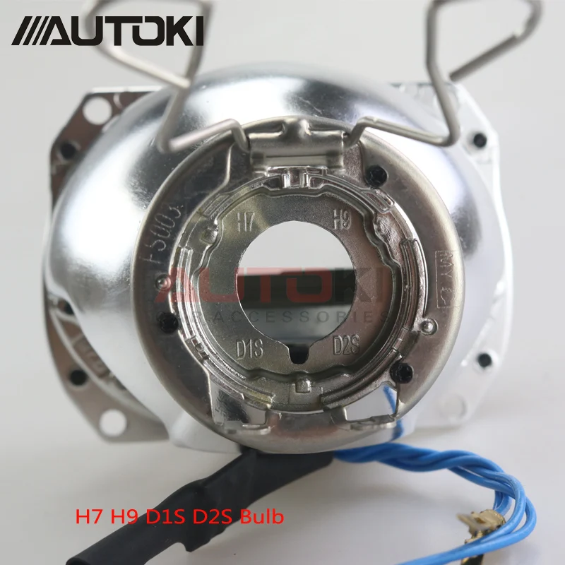 AUTOKI FXR 4,0 2,5 дюймов LHD RHD HID Биксеноновая фара для проектора DIY Модифицированная Биксеноновая линза для использования H7 H9 D1S D2S лампа