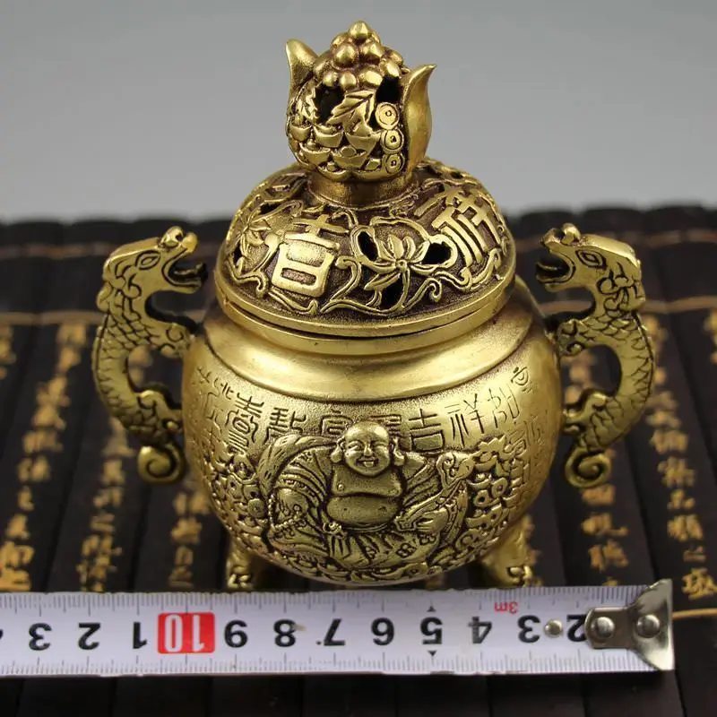  Archaize home brass smoked furnace at the bedroom Buddha incense burner - 32908301540