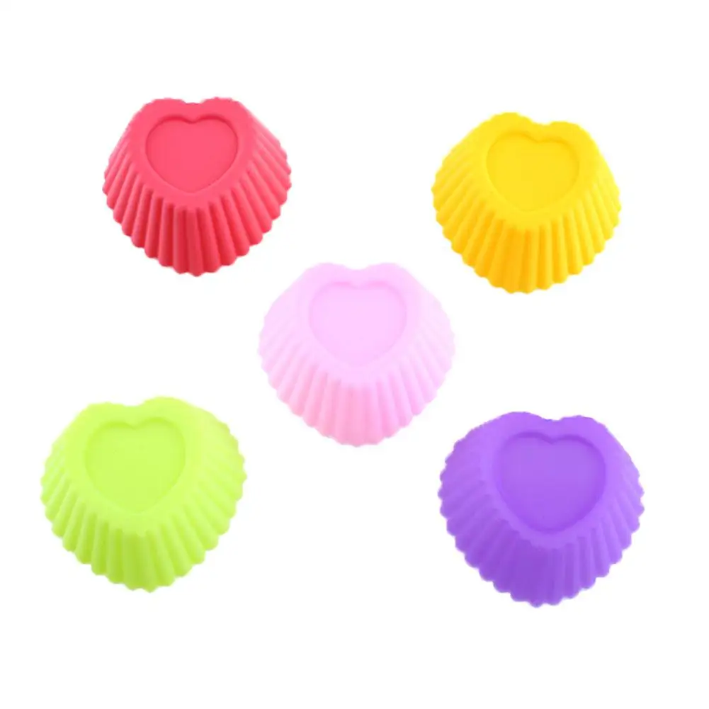 

Heart Love Cake Mold Cupcake Liner Cup Muffin Baking Chocolate Mould Sugarcraft