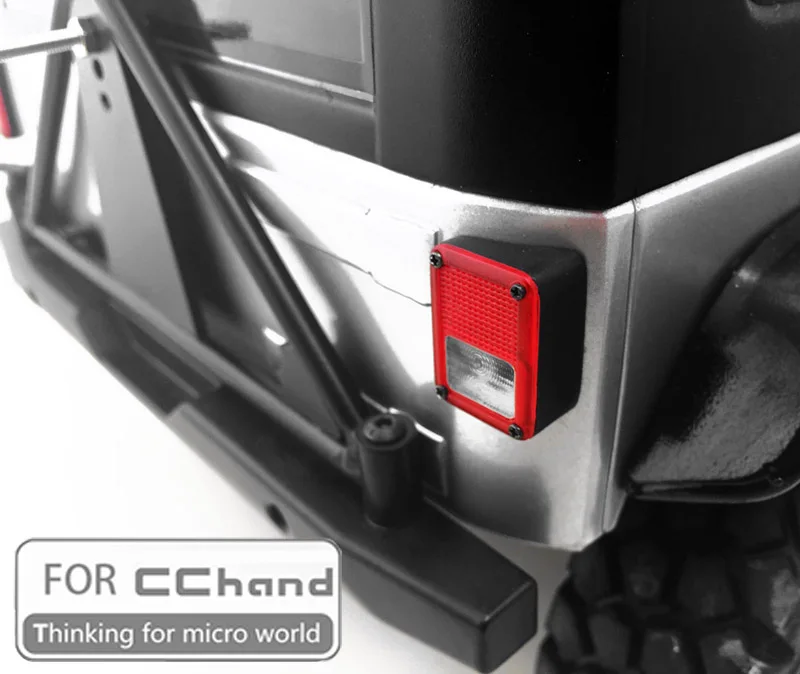 Задний фонарь без крышки для cchand RC аксессуары осевой SCX10 90027/90035 JEEP JK|Детали и