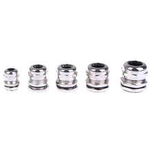 Pg9 pg13.5 pg16 pg19 pg21 из нержавеющей стали водонепроницаемый Соединительный кабельный ввод 1 шт