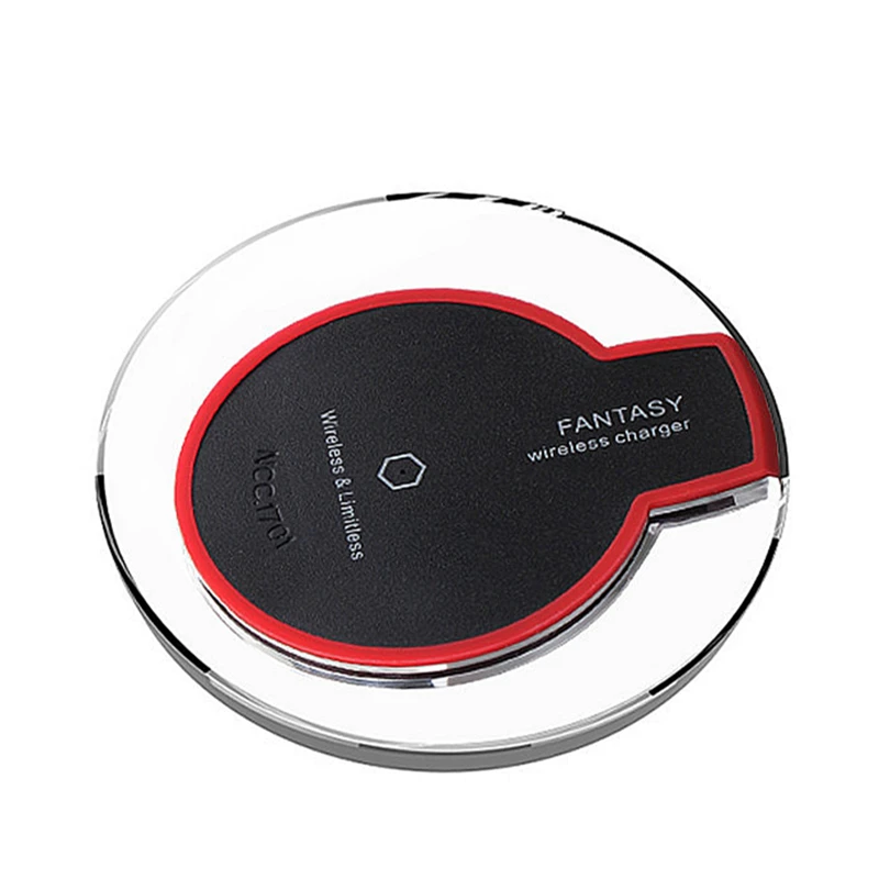 New Crystal Wireless Charger For iPhone X XS Max XR 8 Plus