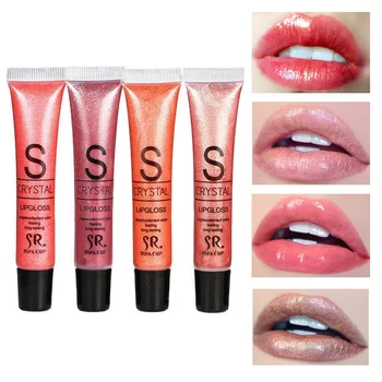 

12 Color Lip Pigment Diamond Glitter Lip Gloss Waterproof Long Lasting Moisturizer Shimmer Nude Liquid Lipstick Labiales Makeup
