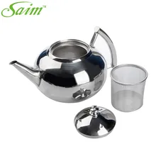 Home Zubehör Hohe Qualität Küche Kaffee Kaffeekanne Edelstahl Drip Wasserkocher Teekanne Feinen Mund Kaffee 1.5L Mittleren Größe