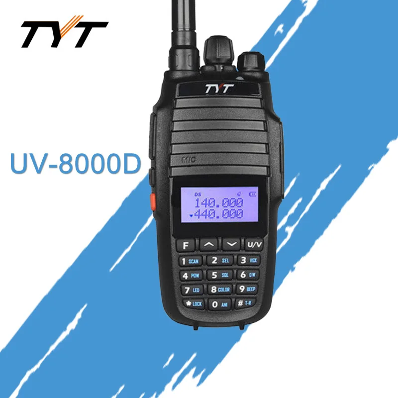 

It Applies to TYT TH-UV8000D Portable Radio Walkie Talkie Amateur Handheld Transceiver Dual Band 10W Two Way Radio