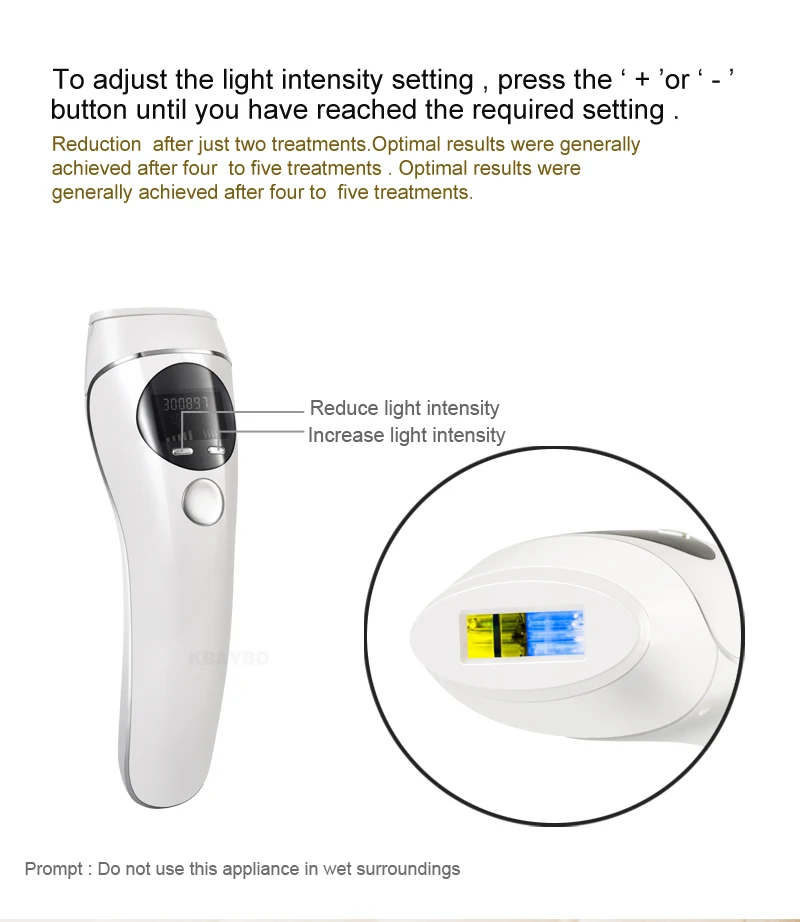 Removedor de Cabelo a Laser Cuidados com a Pele Depilador Permanente Display Máquina Indolor Rosto Corpo Ferramenta Verão 2019 Lcd 15 High Quality Beleza e saúde