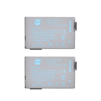 

DSTE 2PCS BP-208 Rechargeable Battery for Canon DC22 DC220 DC230 DC40 DC50 DC51 DC95 Elura100 FVM300 Ivis DC22