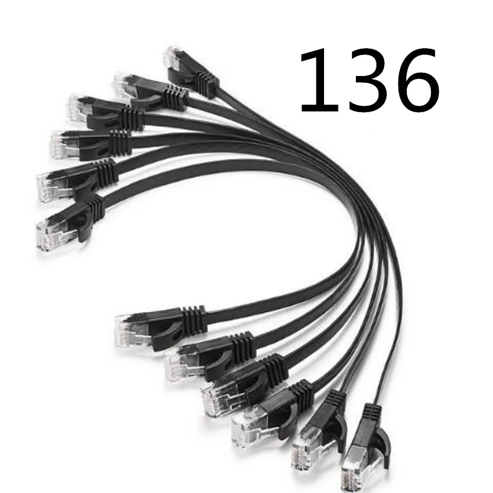 

136 XIWANG Hot Sells CAT7 UTP Round Cable Ethernet Cables Network Wire RJ45 Patch Cord Lan Cable Made In China