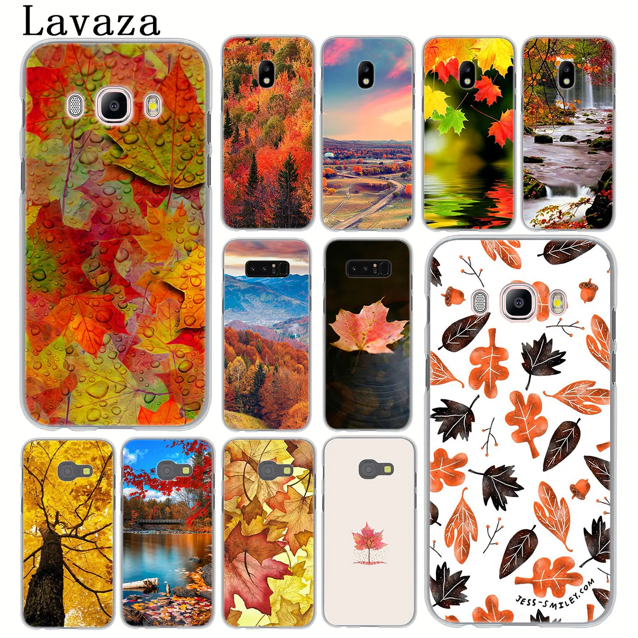 Lavaza sunset Autumn fall Maple Leaves Phone Case for Samsung Galaxy J8 J7 Duo J6 J5 J4 Plus 2018 2017 2016 J2 J3 Prime 2015 | Мобильные