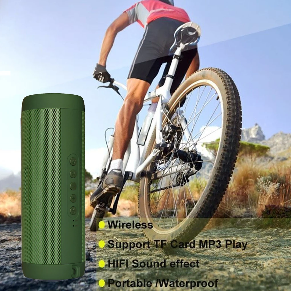 

Universal 2 Wireless Bluetooth Loudspeaker Voice Box Soundbox FM Plug Card Audio Sound Bicycle Bike Computer Subwoofer Speaker