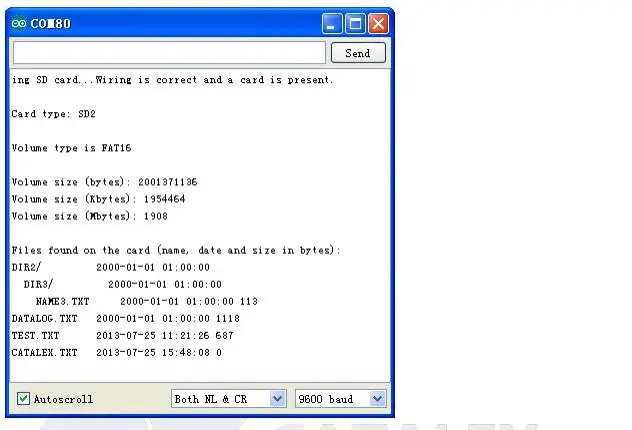 For Example use for Arduino IDE2