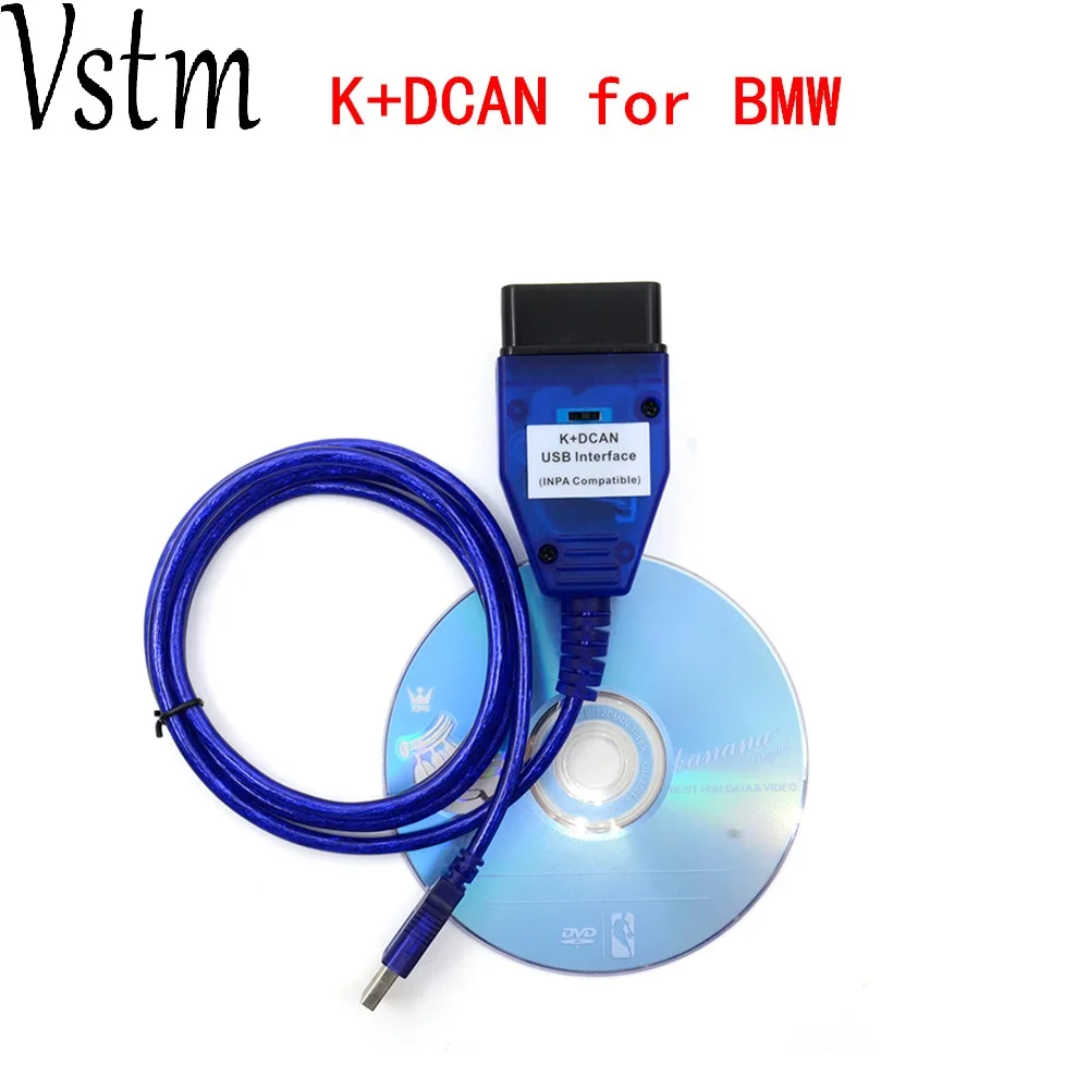 INPA Ediabas K + DCAN с коммутируемым интерфейсом USB для bmw диагностический OBD считыватель