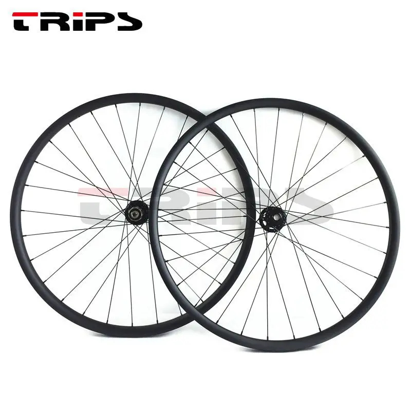 Clearance TRIPS carbon wheels clincher 36mm hookless 29er mountain bike carbon wheels 29 tubuless AM carbon fiber mtb bicycle wheelse disc 10 Clearance TRIPS carbon wheels clincher 36mm hookless 29er mountain bike carbon wheels 29 tubuless AM carbon fiber mtb bicycle wheelse disc 10