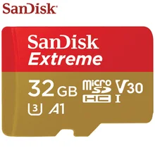 SanDisk MicroSD UHS-I SDHC SDXC карта памяти C10 U3 Флеш карта 32 Гб TF карта для телефона планшет ПК