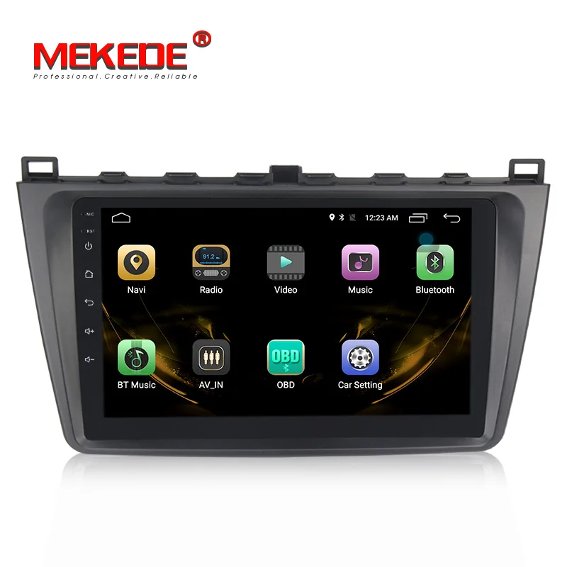 Clearance 4G LTE 1024*600 Android 7.1 car dvd gps For Mazda 6 2008 2009 2010 2011-2015 Autoradio Multimedia Audio Stereo GPS No DVD play 1