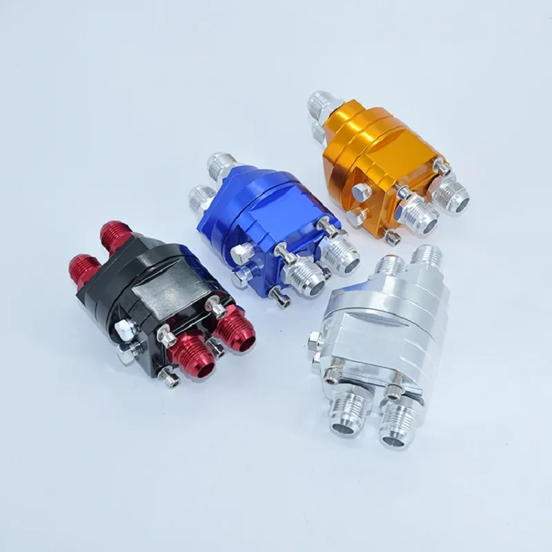 

Oil Cooler Sandwich Adapter Relocation Male Sandwich Fitting Adapter UNF3/4X16 M20X1.5 Oil Adapter
