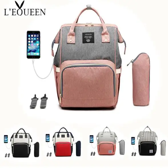 

New Multifunctional Large Capacity Maternity Nappy Bag For Baby Care Baby Bag Travel Backpack Outdoor Mummy Nursing Bag