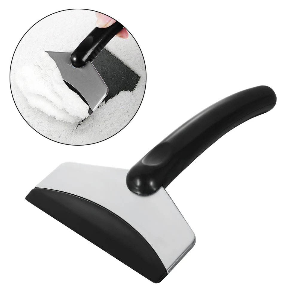 

Newest Stainless Snow Shovel Scraper Winter useful Car Ice Scrapers stainless Ice Removal Cleaning Tool for Car Vehicle
