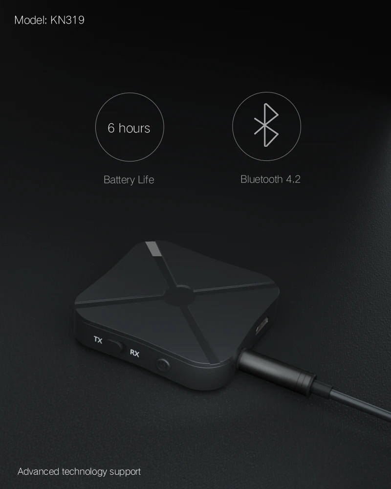 2 в 1 Bluetooth 5,0 аудио передатчик приемник адаптер 3,5 мм Aux адаптер для ТВ домашняя стереосистема ПК наушники Динамик планшет