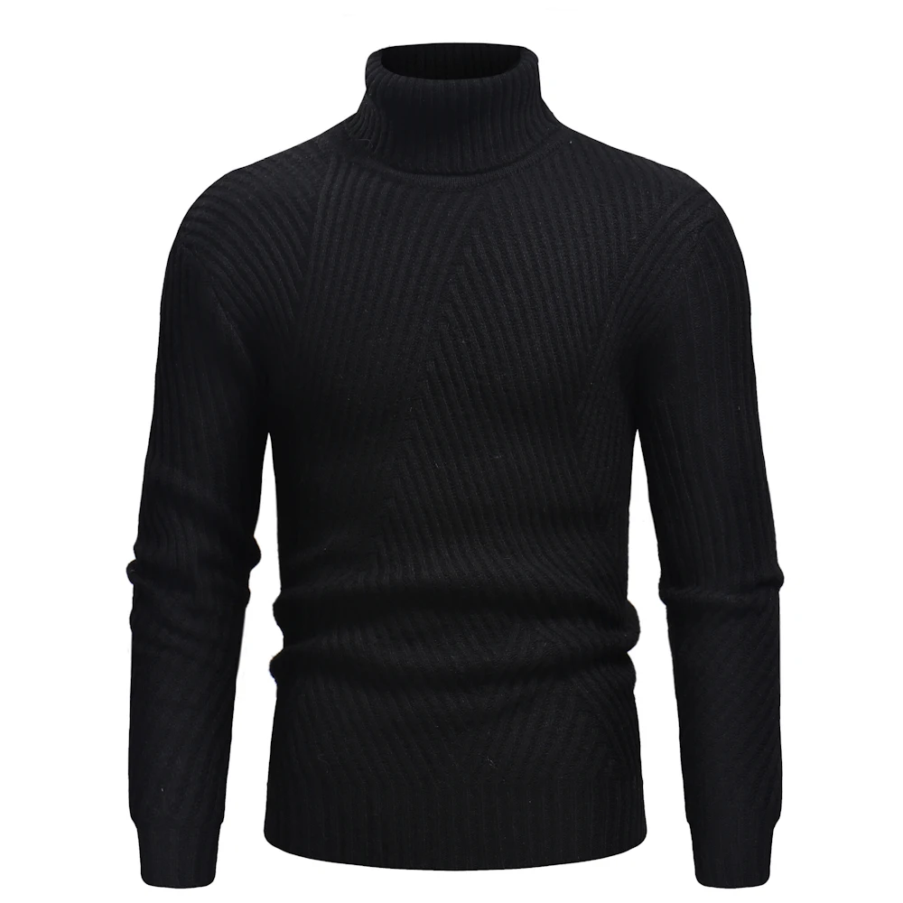 Sweater Pullover Men 2018 Male Brand Casual Slim Stripe