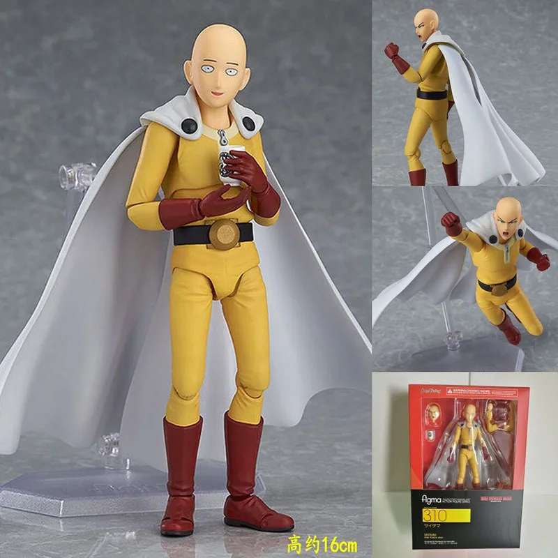 

Anime One Punch Man Action Figure Saitama Sensei One Punch PVC Figure 16cm One-Punch Man Genos Model Toys gifts