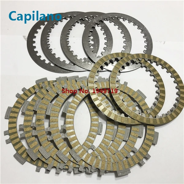 

Engine Carbon Fibre impregnated Clutch Friction Plates & Steel Plates Disc Kit For YAMAHA T-MAX500 TMAX500 XP500 2001-2011 T-MAX