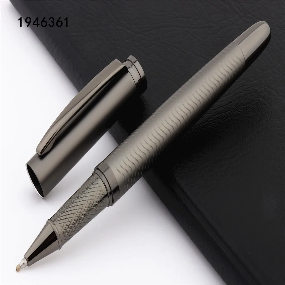 

Luxury high quality Collector's Edition 998 Pure gray Fish scale line Business School student office Rollerball Pen New