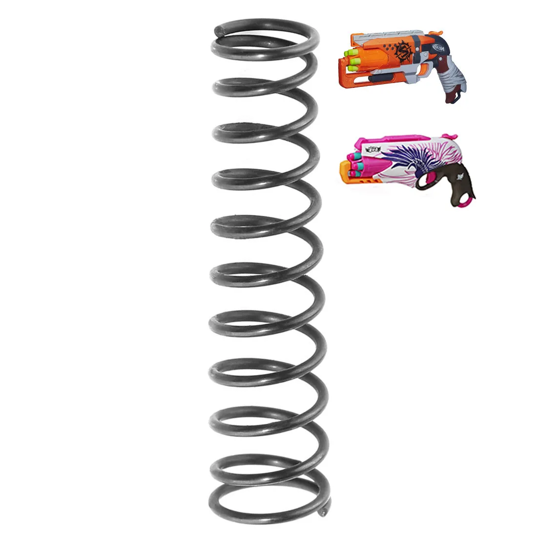 

Surwish 8/10KG Modified Steel Spring for Nerf Hammershot Rebelle Sweet Revenge