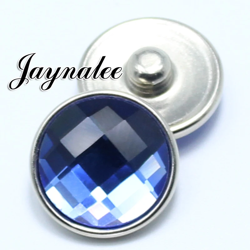 Лидер продаж Jayna имбирь 18 мм щелкает кнопками Jewelry Ограненный Кристалл