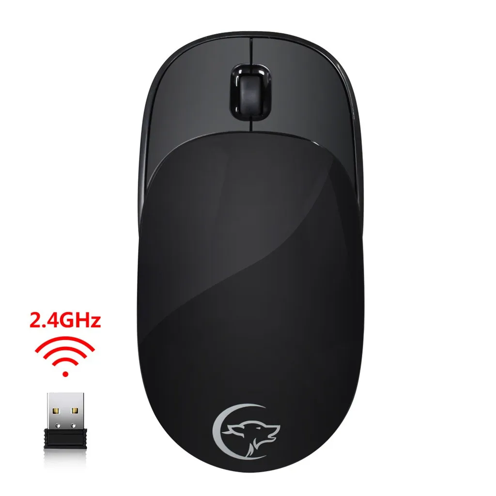 G832 2 4G беспроводной слайдер Mute mouse Light портативный ремень для офисного компьютера