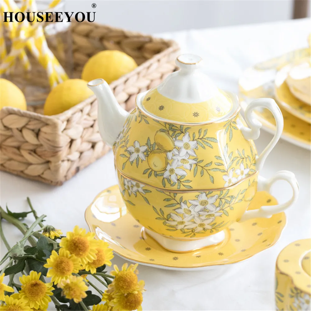 Набор блюдец HOUSEEYOU для британского послеобеденного черного чая