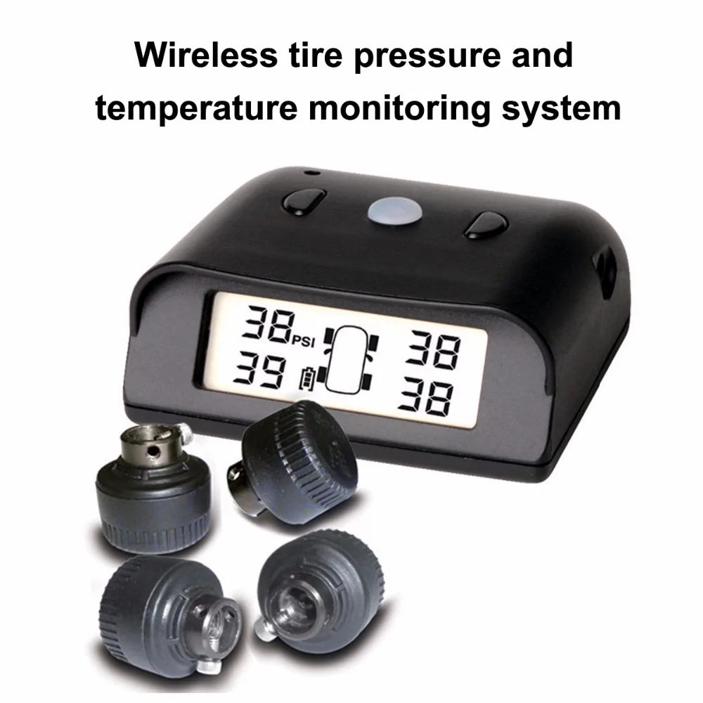 Car driving safety tire pressure monitor system TPMS with external
