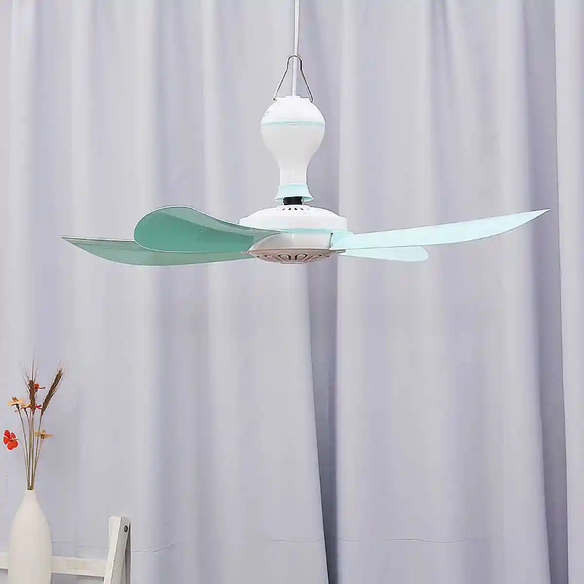 220v 16w Large Silent Ceiling Fan Blade Ceiling Fan Switch Cooling