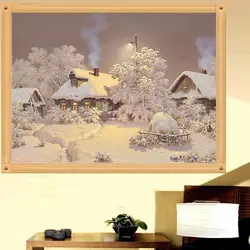 Алмазная живопись 5D «сделай сам» пейзаж со снегом вышивка крестиком Diamond мозаичный бисер домашний Декор РЕСТОРАН DIY подарок для детей