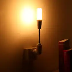 E27-E27 лампа гибкий удлинитель-адаптер с конвертером светодиодный лампочка лампа освещение удлинение держатель для семьи Декор для дома