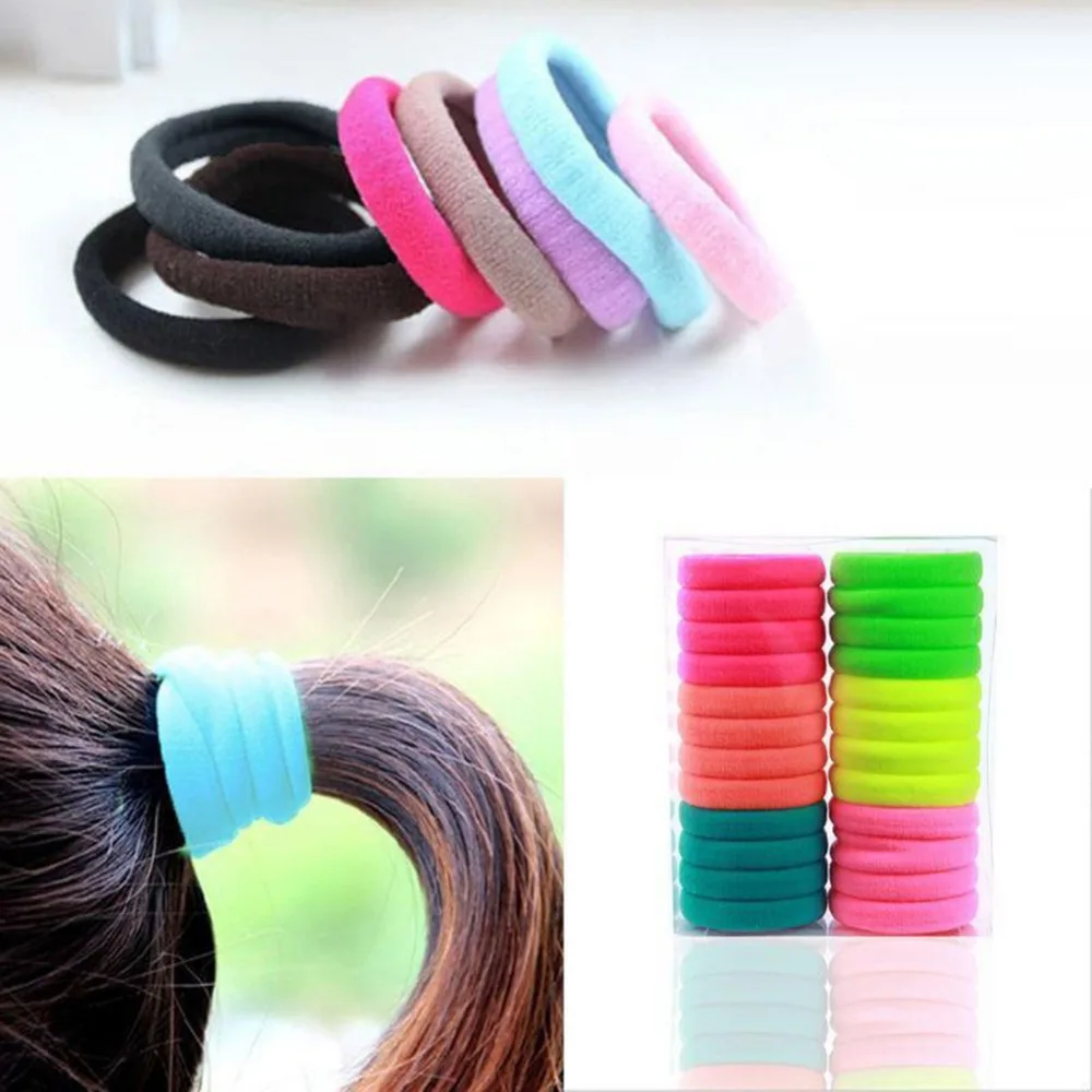Buy Beauty Girl Elastic Tiny Hair Tie Band Rope Ring