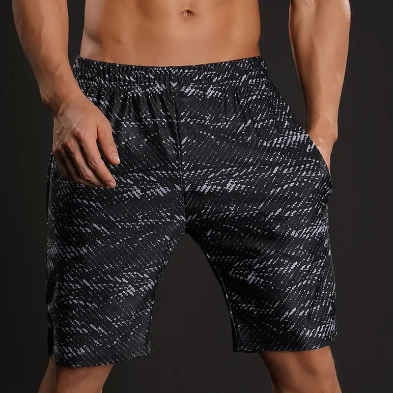 Мужские шорты для бега Фитнес для легкой атлетики и баскетбола шорты быстросохнущая Спортивные Компрессионные тренировки Спортивная одежда, бодибилдинг спортивные штаны