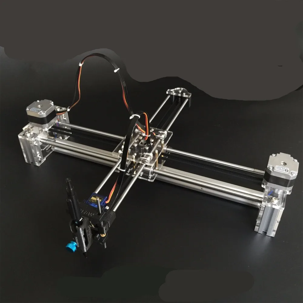 

drawbot draw masters lettering robot XY-plotter drawing robot kit X Y axis writing robot support laser moduel