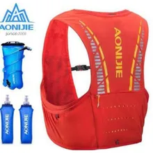 AONIJIE 5L Сумка для бега, спортивный рюкзак для женщин и мужчин, марафон, гидратационный жилет, рюкзак для воды